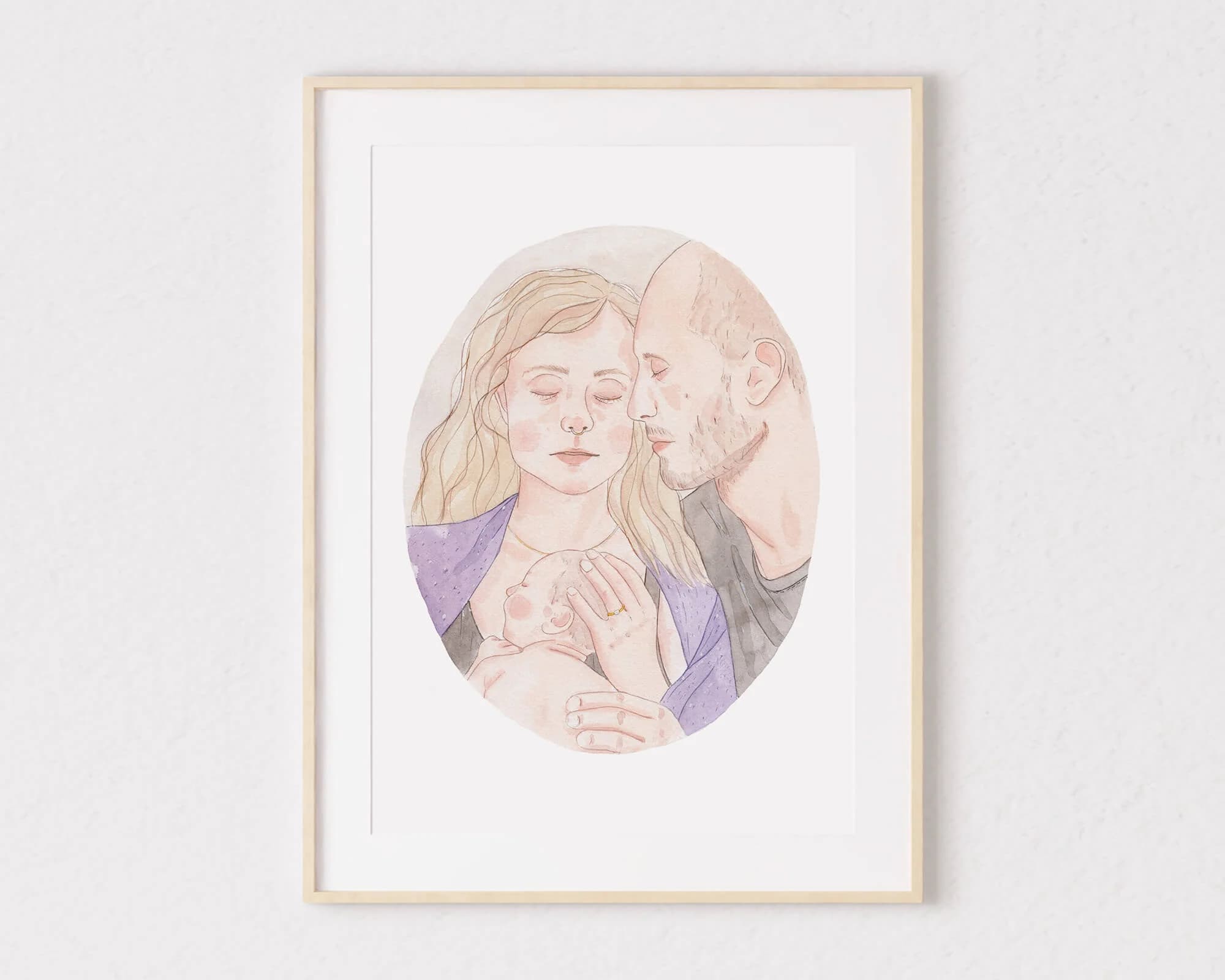 Foto Zeichnen Lassen in Wenigen Schritten bei Families Portrait