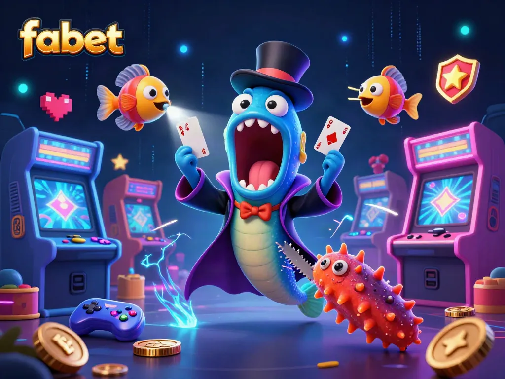 Experience thrilling action with fabet's unique online casino magic featuring vibrant 3D characters.