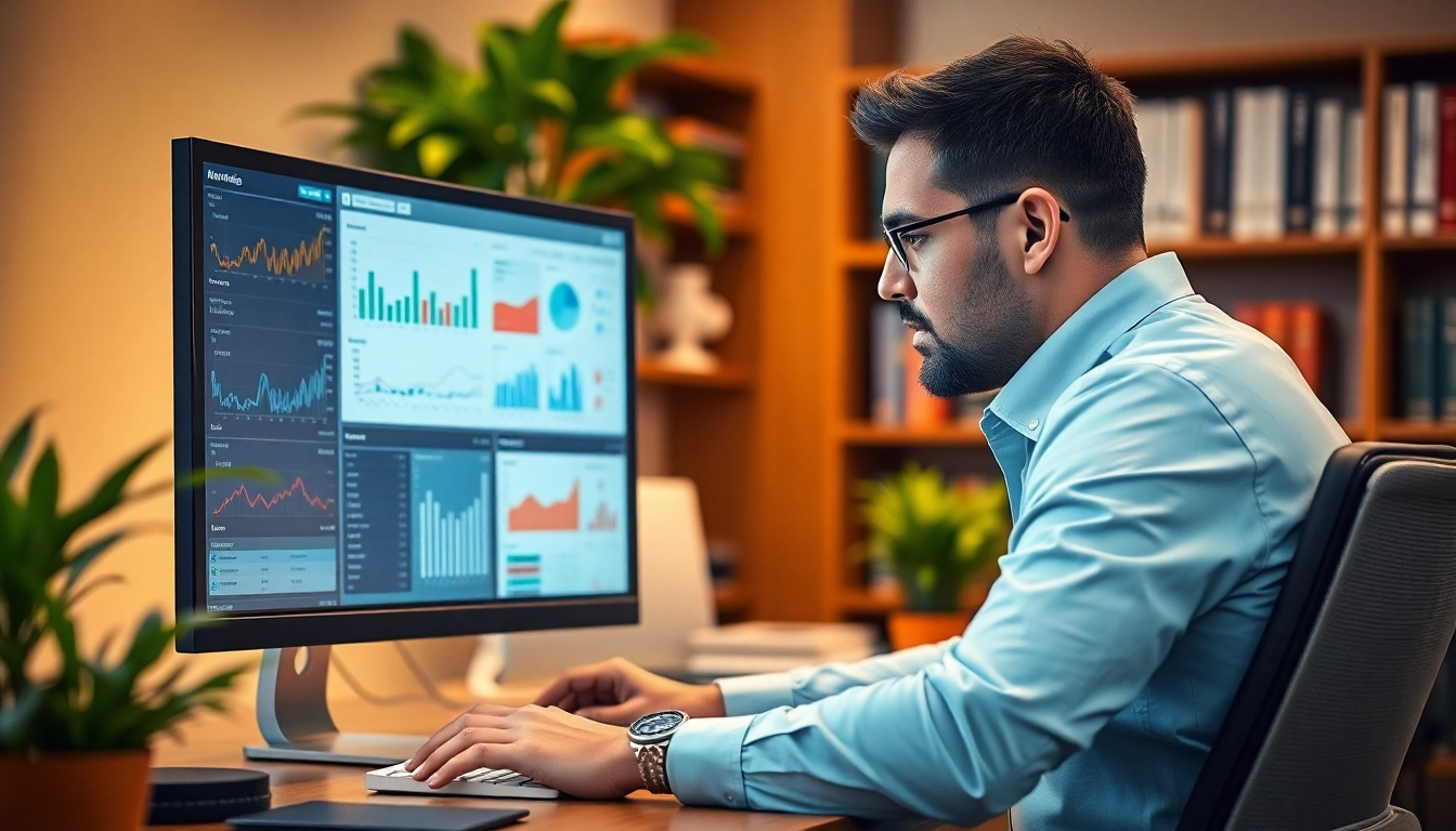 SEO Tipps für effektive Webseitenoptimierung mit einem Experten am Arbeitsplatz.