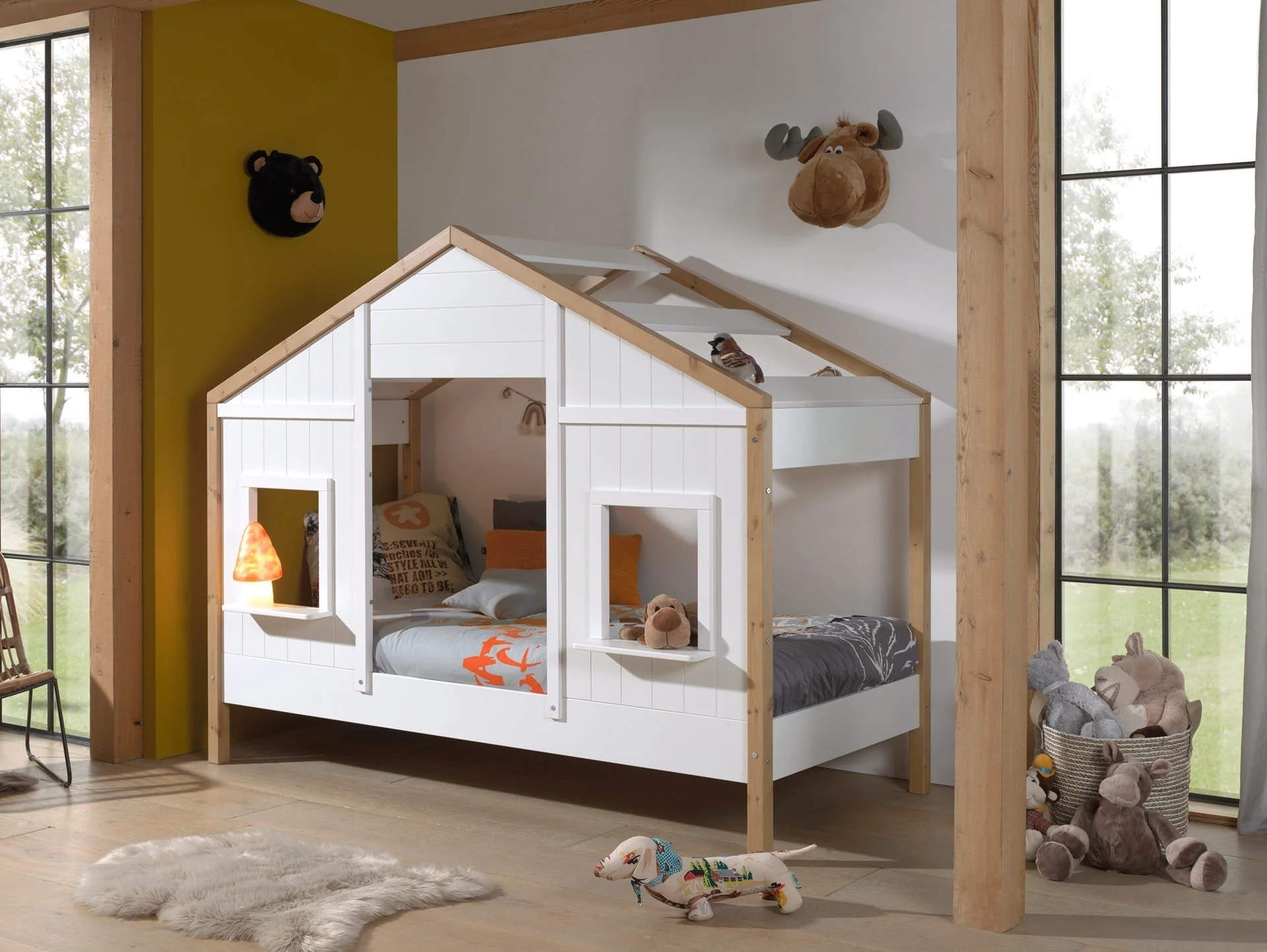Für einen erholsamen Schlaf: Hausbett 120x200 mit robuster Bauweise