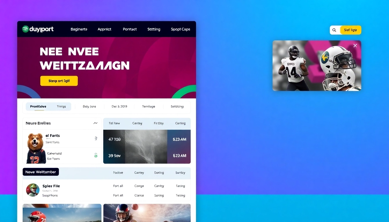 Discover the features of neue wettanbieter on a dynamic sports betting platform.