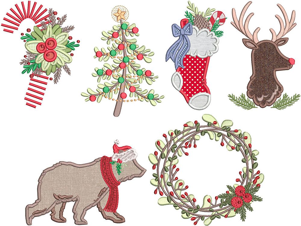 Christmas Machine Embroidery Designs to Add Holiday Cheer to Your Crafts