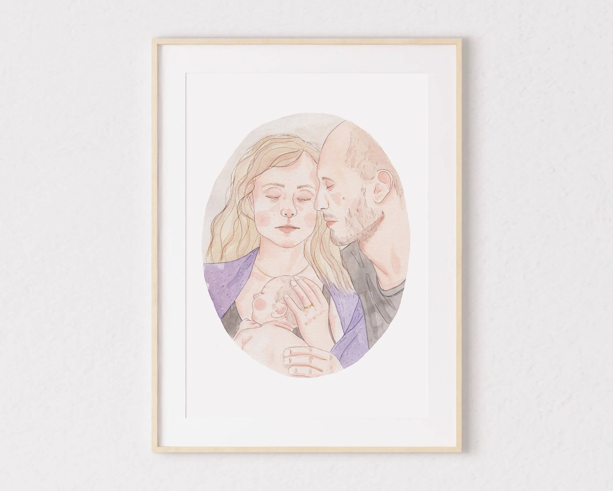 Foto Zeichnen Lassen in Wenigen Schritten bei Families Portrait