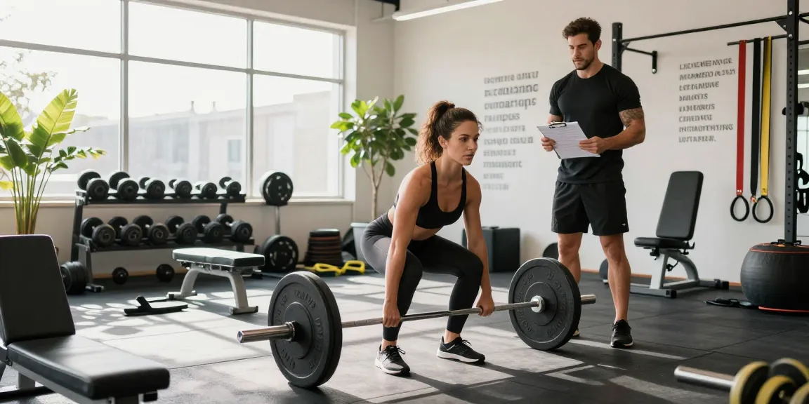 Dynamisches Fitness-Training in einem modernen Fitnessstudio, das Engagement für Stärke zeigt und das Wesen von Anabolika Shop Deutschland widerspiegelt.