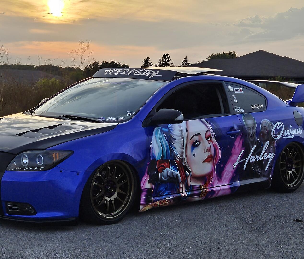 Anime car wrap – Ihre Leidenschaft wird sichtbar