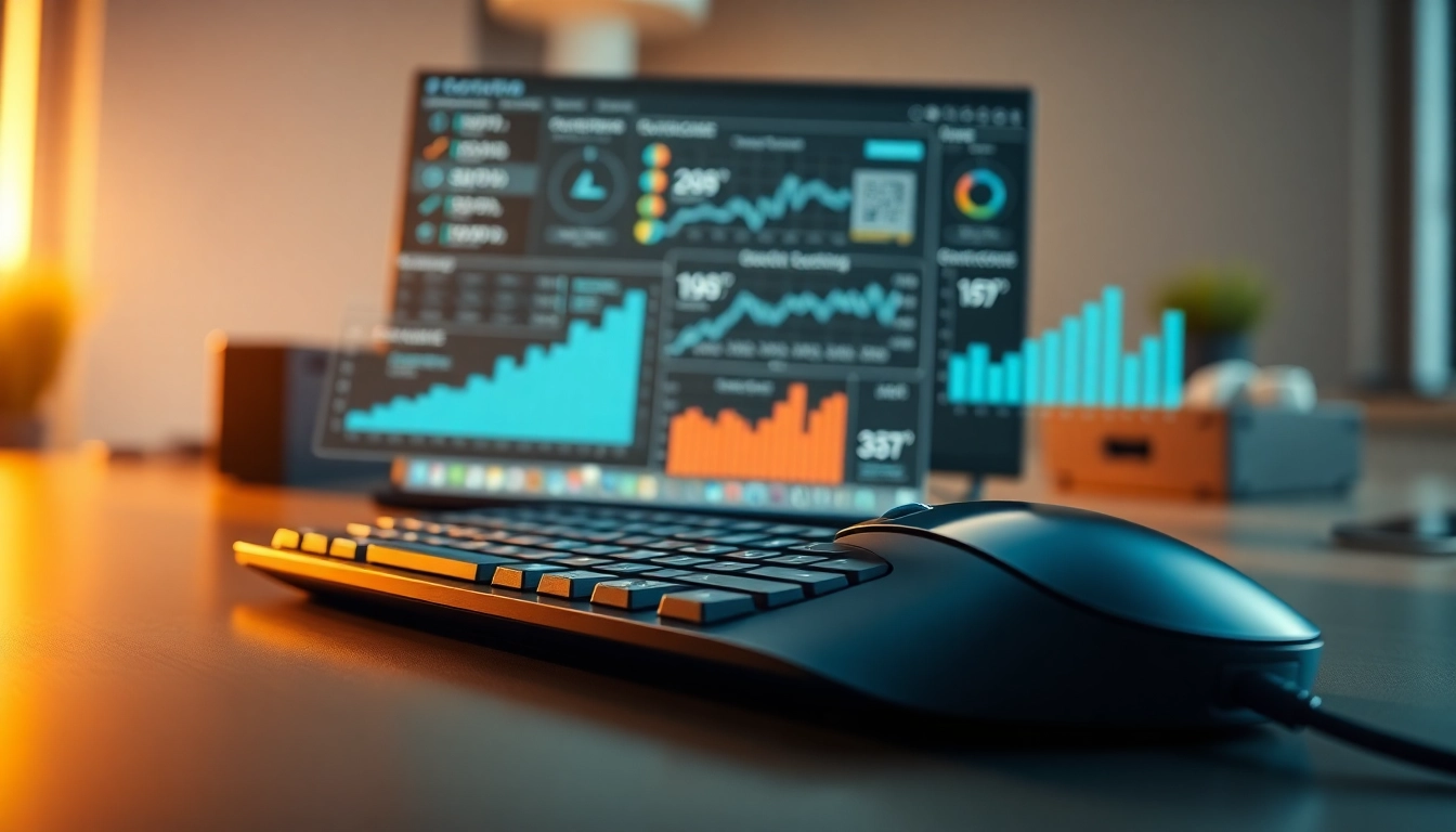 Prozessor Vergleich mit detaillierten Grafiken und Statistiken am modernen Arbeitsplatz.