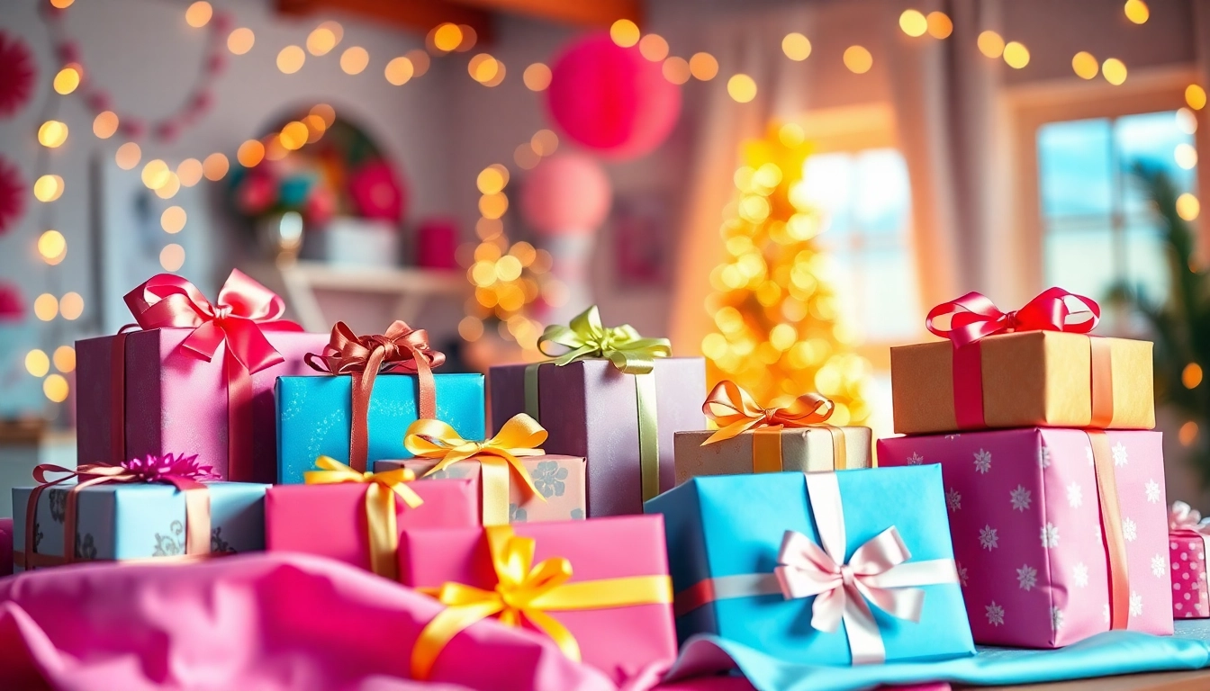 Geschenk-Inspiration mit kreativen Geschenkideen in einer liebevoll dekorierten Umgebung.