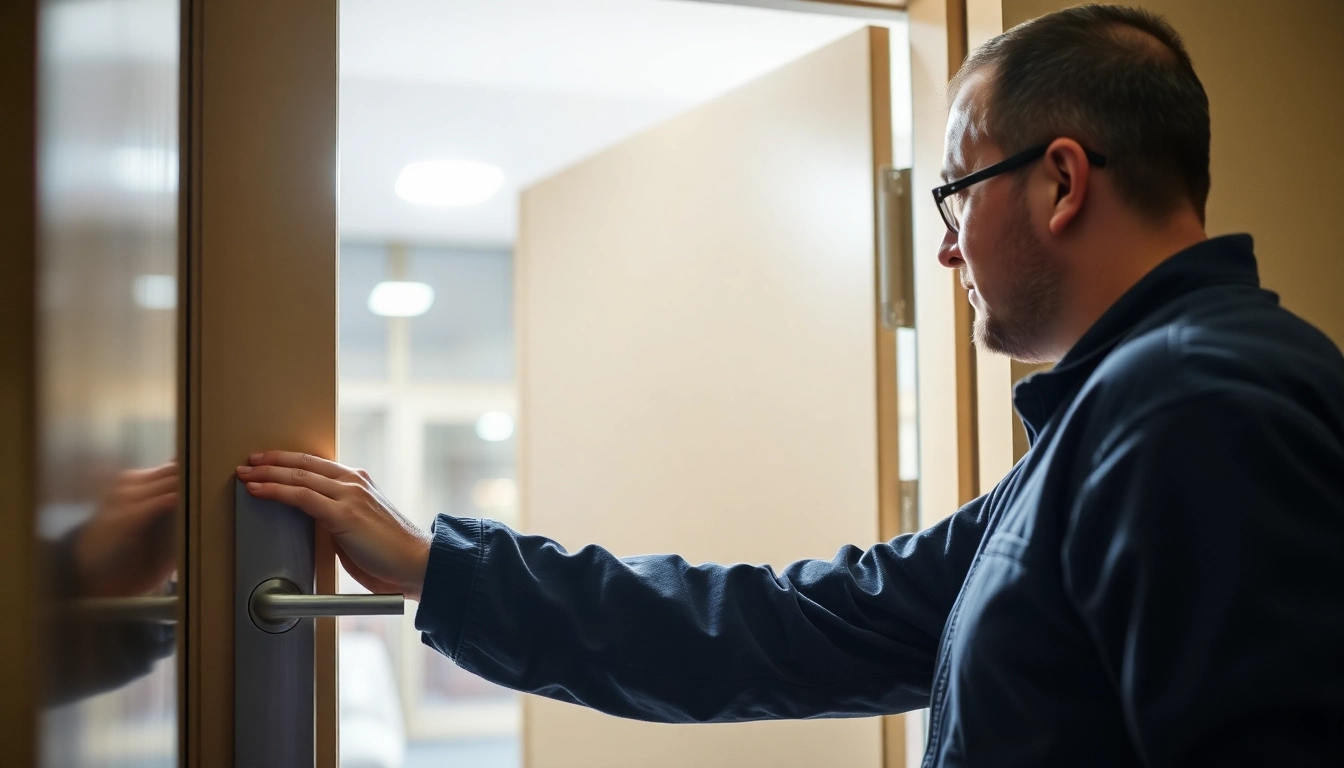 Schlüsseldienst Germersheim – professionelles Öffnen einer Tür ohne Beschädigungen.