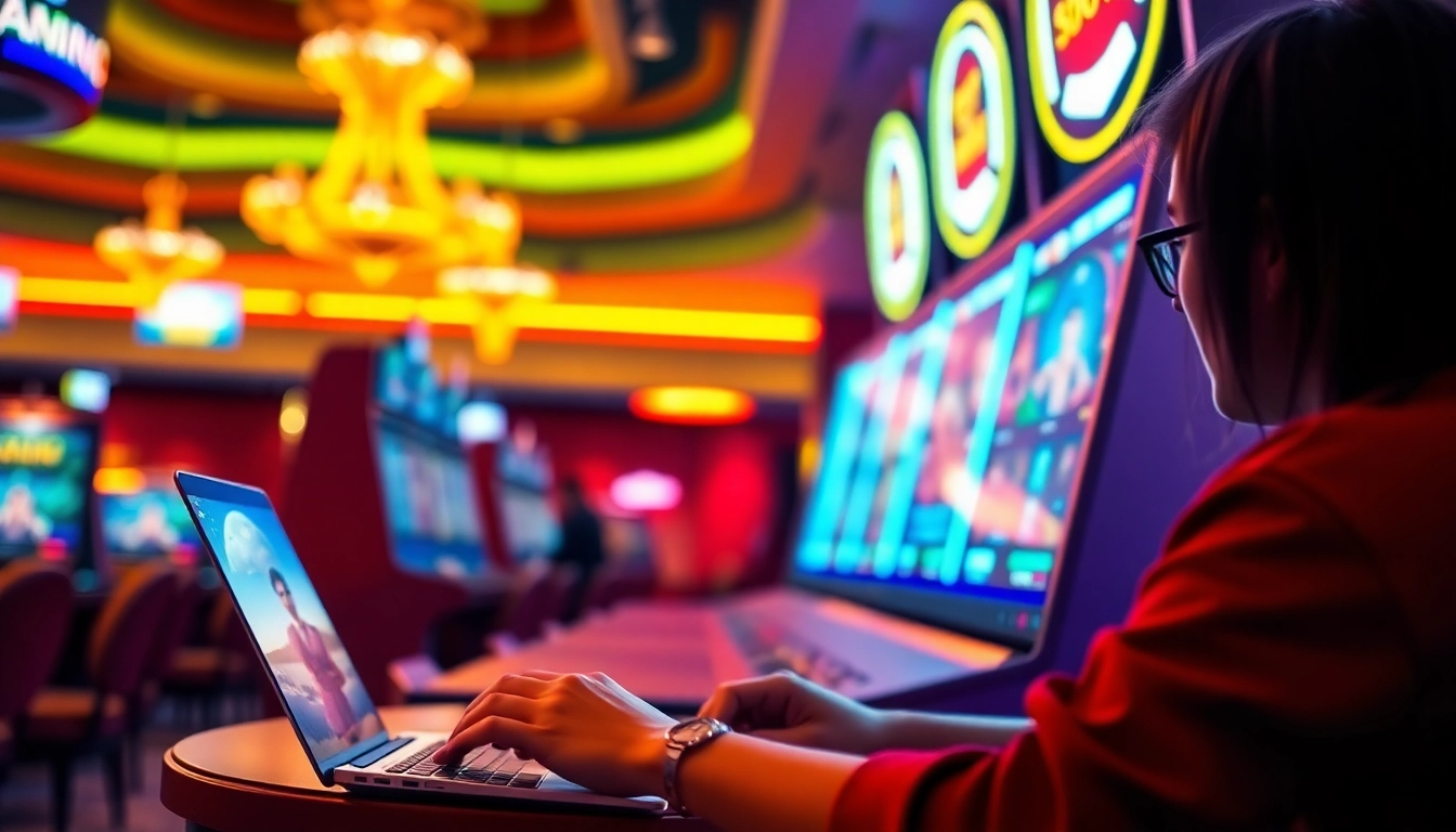Engage in thrilling online casino schweiz experiences with dynamic gaming environments and vibrant visuals.