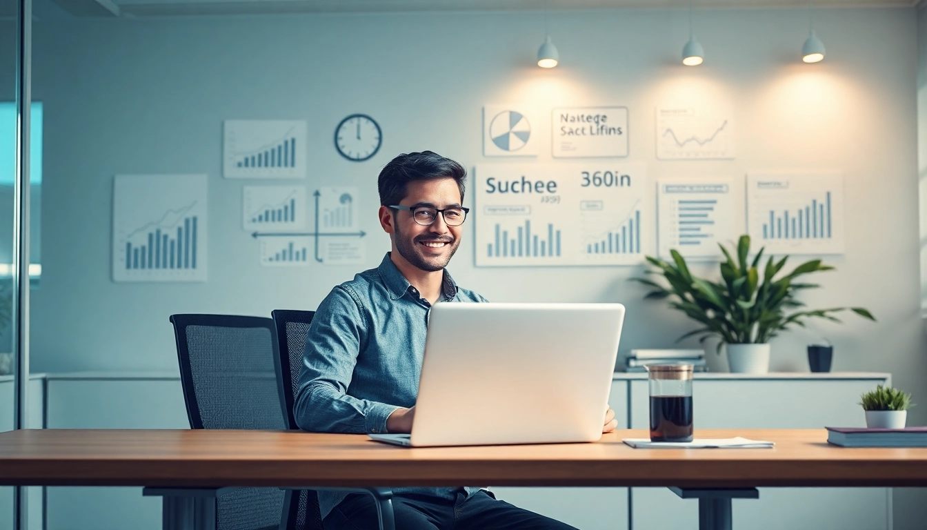 Professioneller Vertriebsmitarbeiter bei der Arbeit, ideal um Vertriebsmitarbeiter finden zu können.