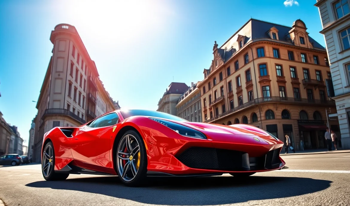 Ferrari PPF München: Glänzendes Ferrari F8 Tributo mit perfekter Lackschutzfolie in München gewidmet.