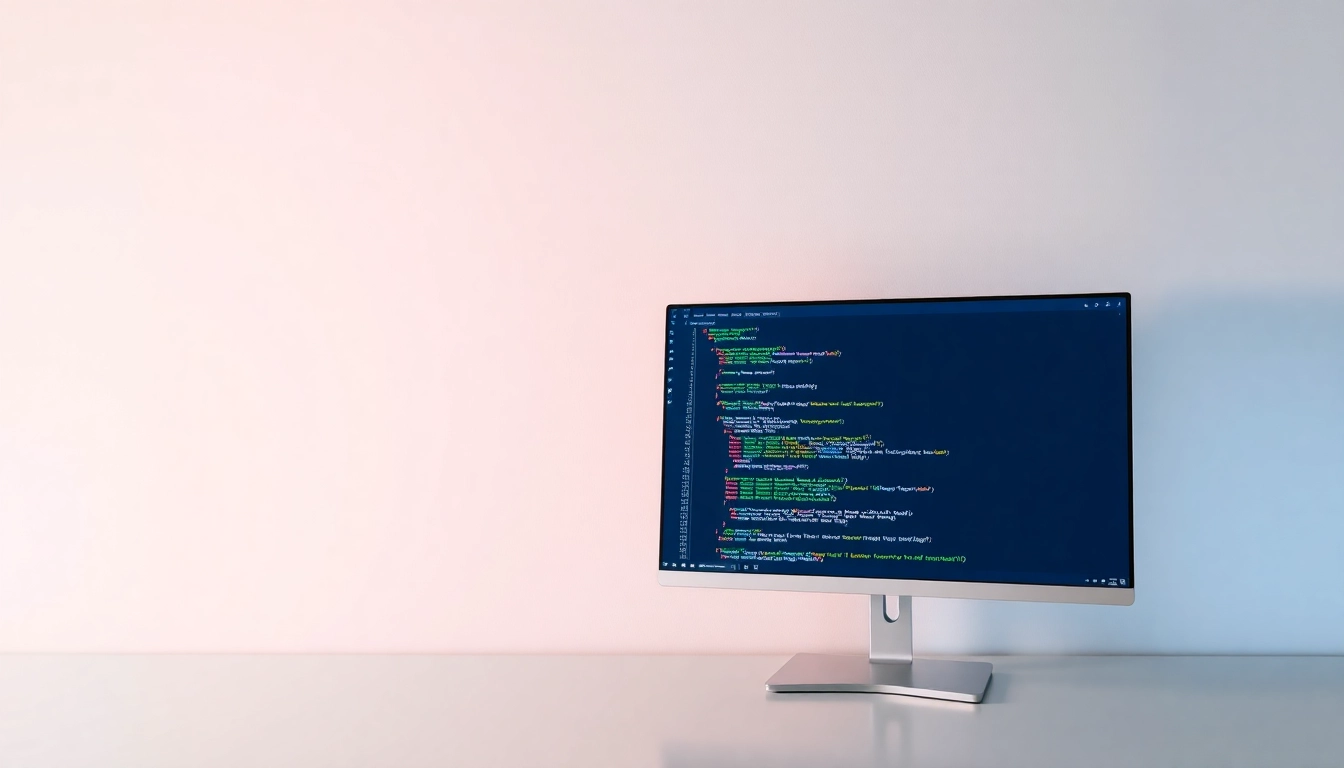 Kaufen Sie Microsoft Visual Studio 2022 Pro mit sofortigem Zugriff. Modernes Interface der Software mit Codebeispiel.