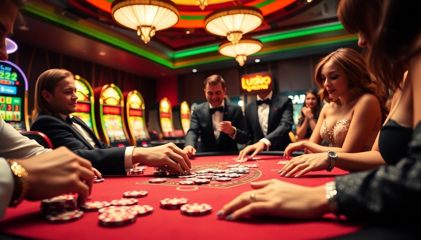 Experience thrilling poker action at https://luck8.name/ with exciting gameplay and vibrant casino elements.