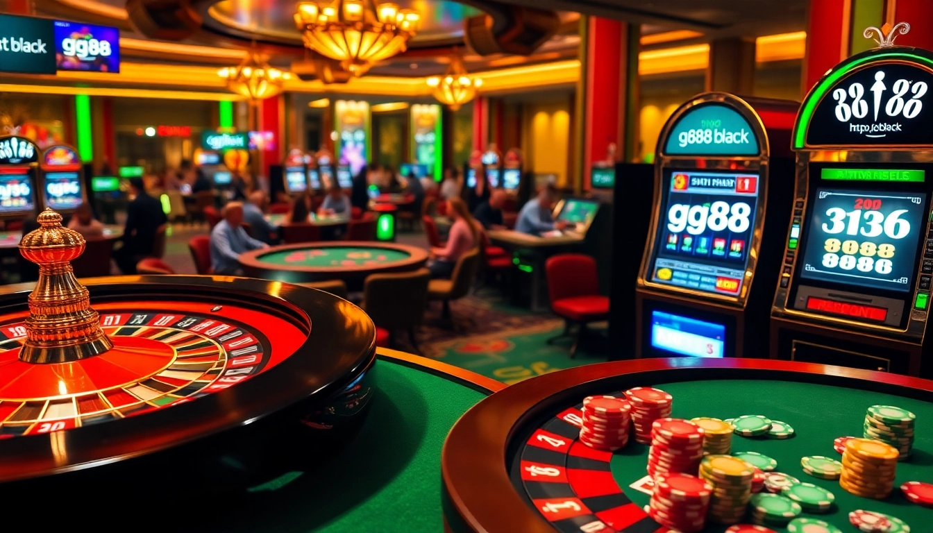 Experience the thrill of winning at https://gg88.black/ with vibrant casino tables and engaging games.