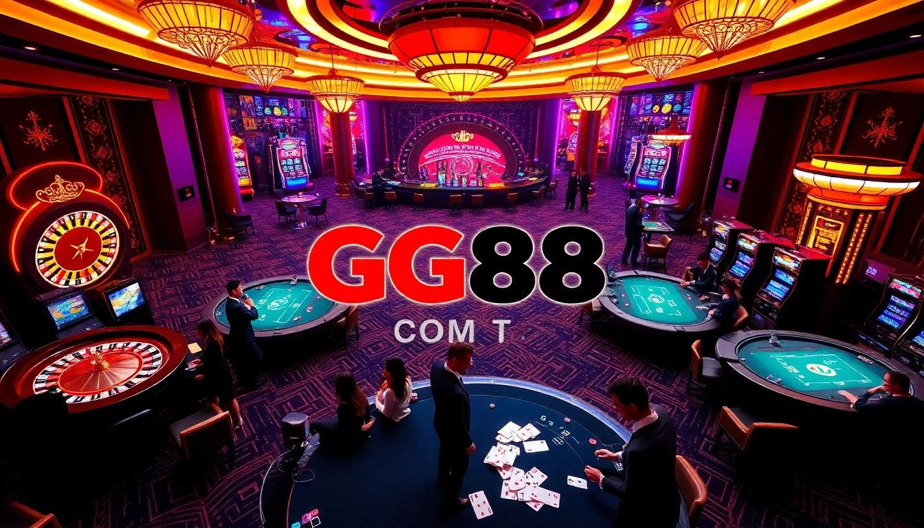 Experience the excitement of GG88 COM with vibrant casino games and sophisticated gamblers.