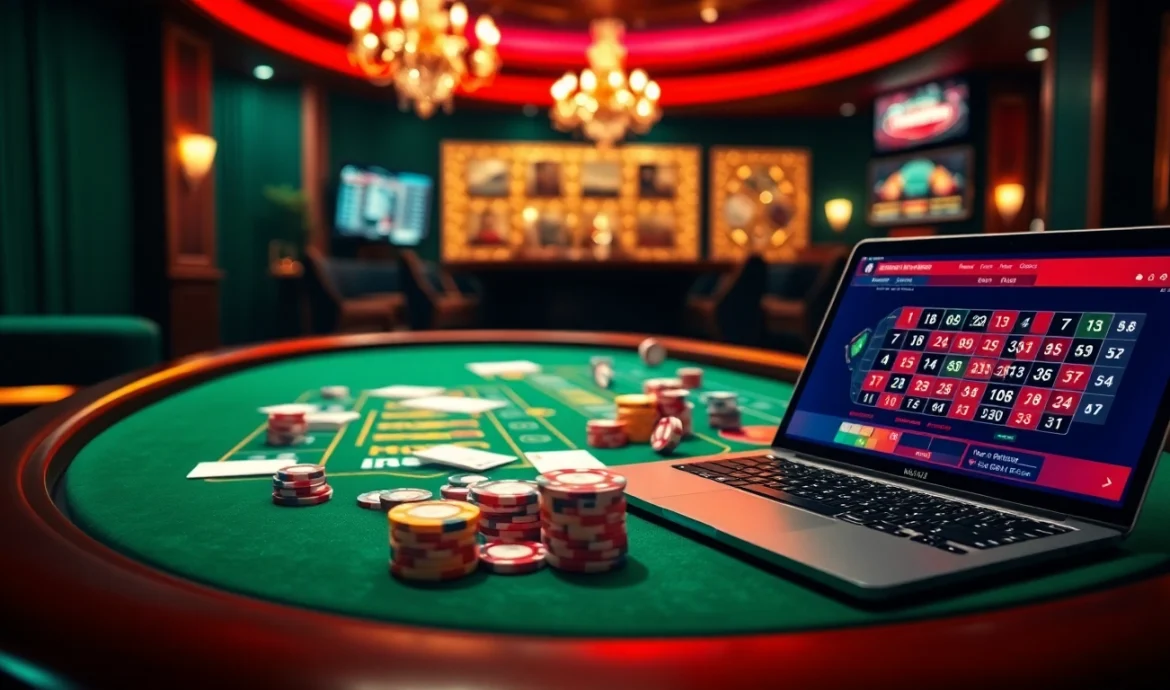Experience the thrill of 88i nhà cái with vibrant casino tables and dynamic games.