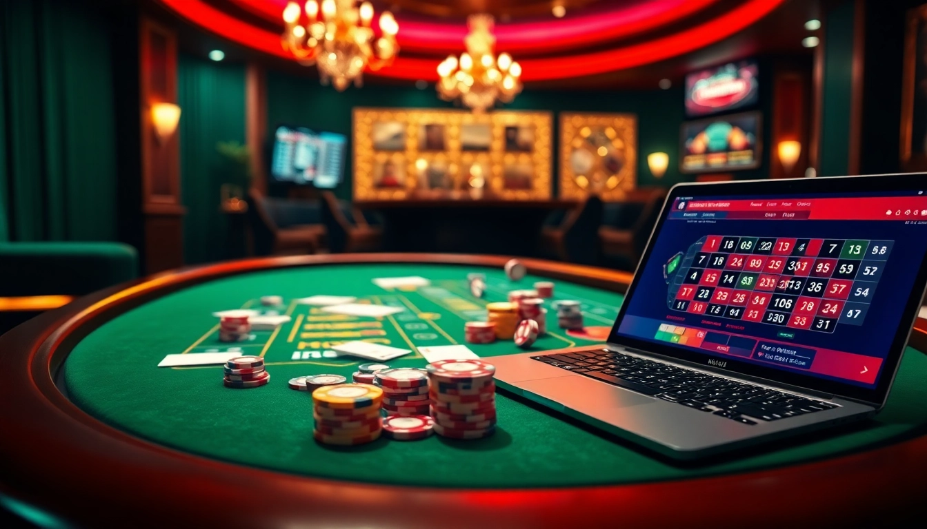 Experience the thrill of 88i nhà cái with vibrant casino tables and dynamic games.