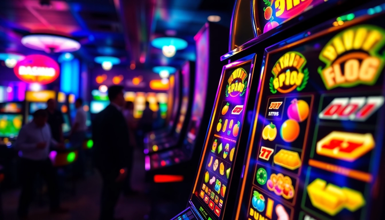 เล่นสล็อตออนไลน์ กับเครื่องสล็อตที่สวยงามในบรรยากาศคาสิโนที่น่าตื่นเต้น