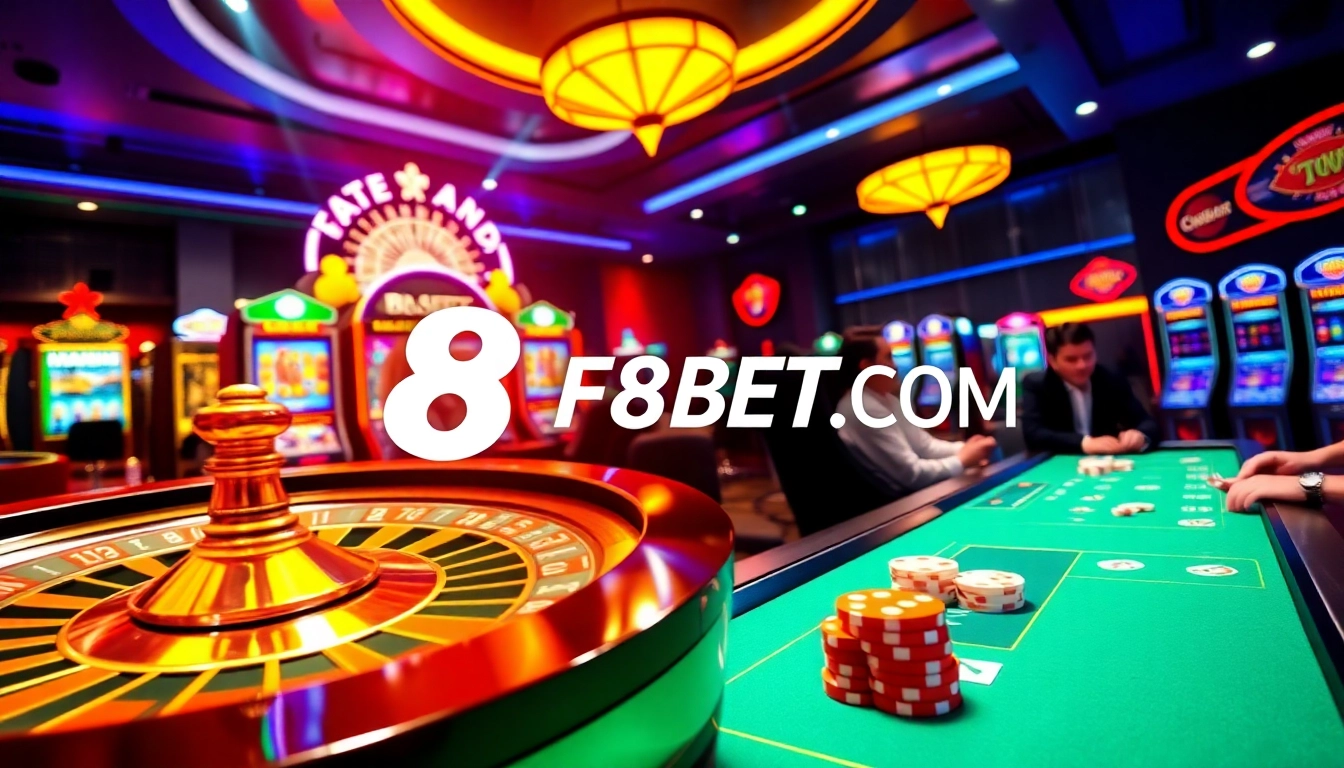 Experience the thrill of gaming at F8BET.COM with vibrant casino vibes and exciting gameplay.