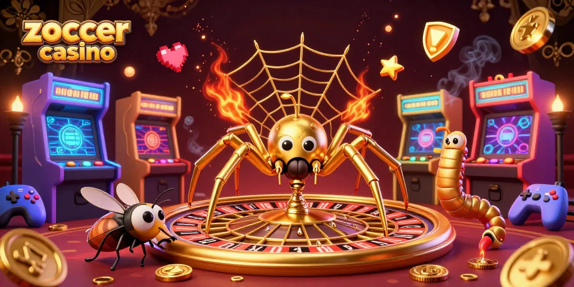Experience thrilling bets at zoccer casino, illustrated with fun characters and vibrant gaming elements.