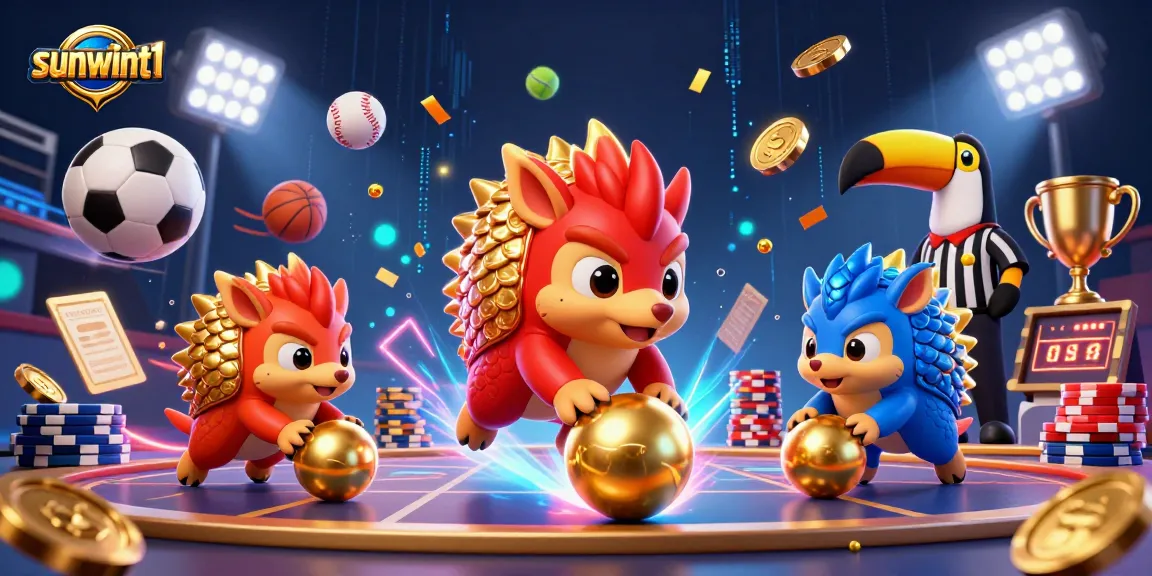 Watch exciting pangolin rivals compete in vibrant casino action at sunwint1.